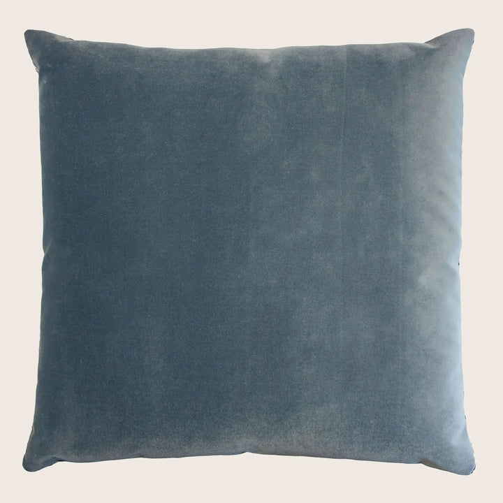 Coral Reef Velvet Pillow, Lichen