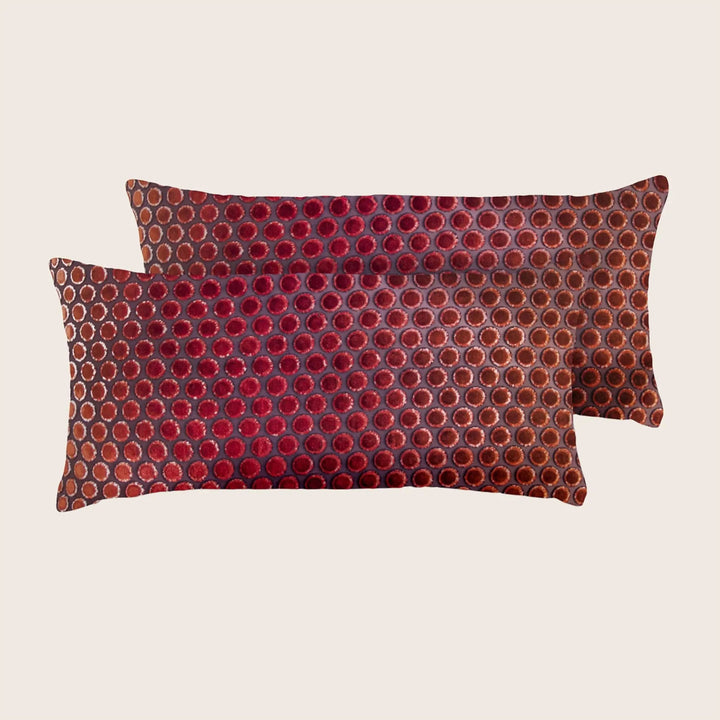 Dots Velvet Pillow, Set of 2