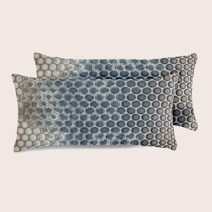 Dots Velvet Pillow, Set of 2