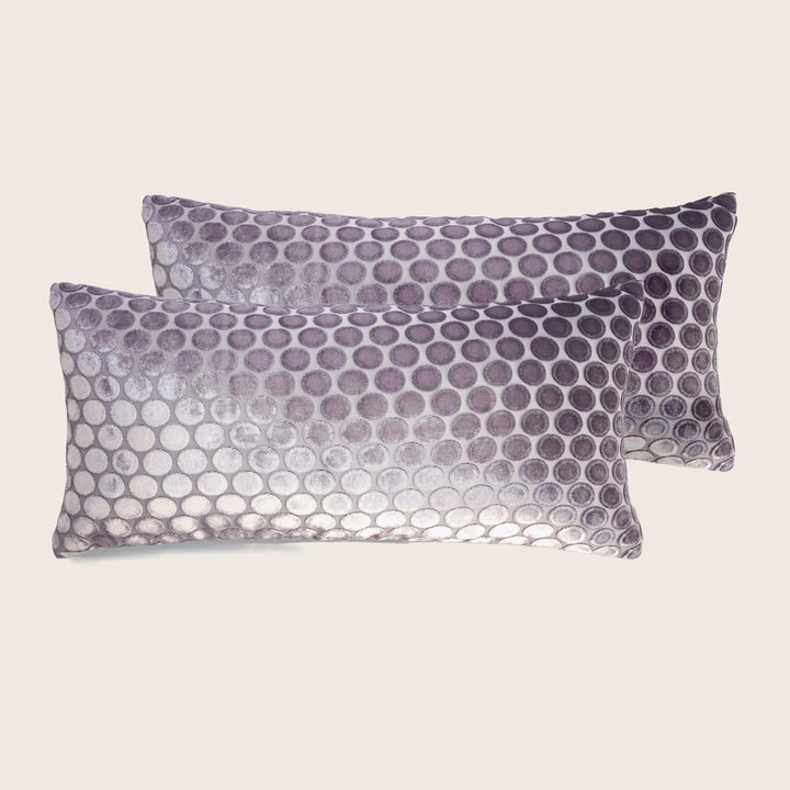 Dots Velvet Pillow, Set of 2