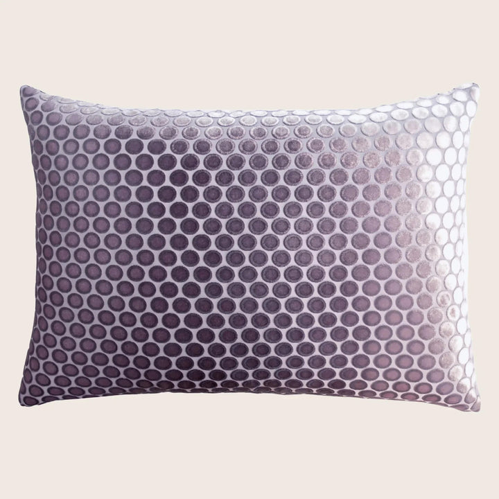 Dots Velvet Pillow, Thistle