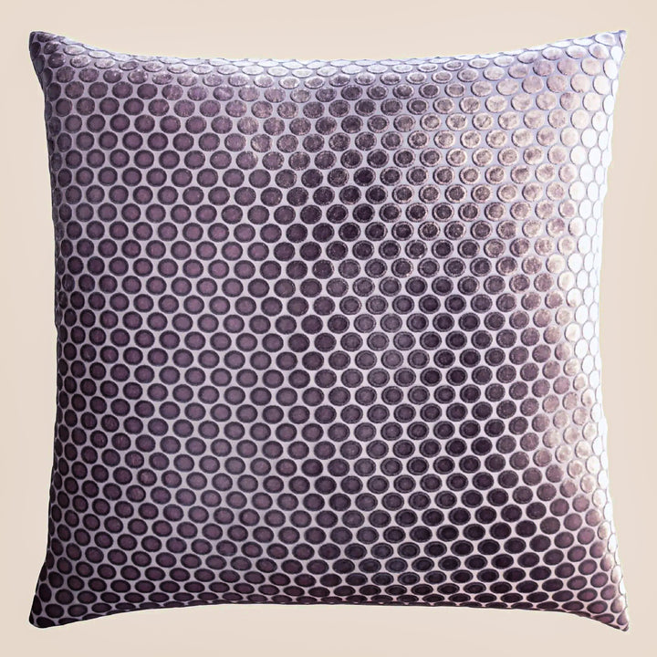 Dots Velvet Pillow, Thistle