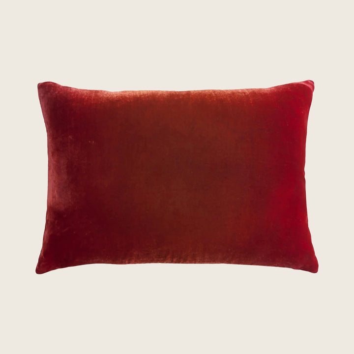 Ombre Velvet Pillow, Wildberry