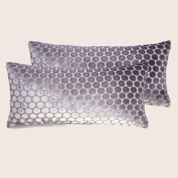 Ombre Velvet Pillow, Thistle