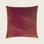 Dots Velvet Pillow, Wildberry