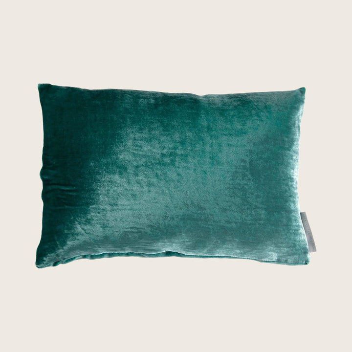 Silk Velvet Lumbar Pillow