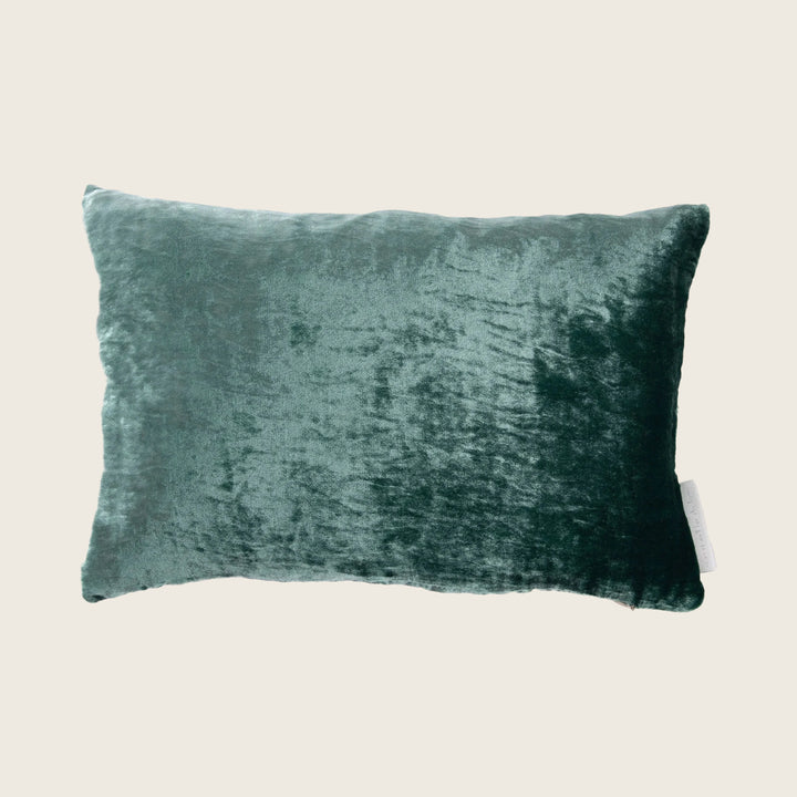 Silk Velvet Lumbar Pillow