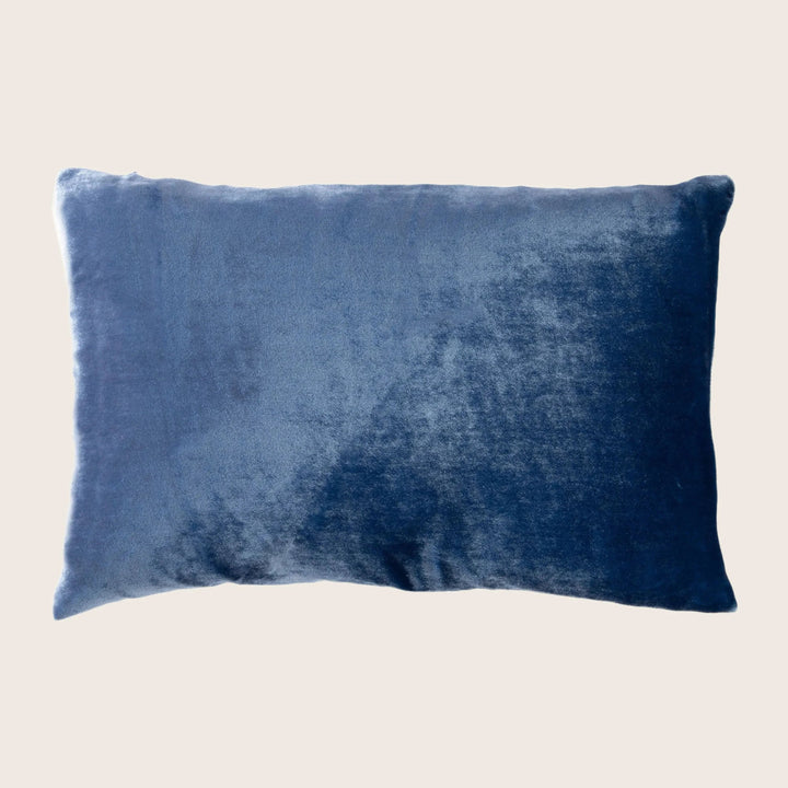 Silk Velvet Lumbar Pillow