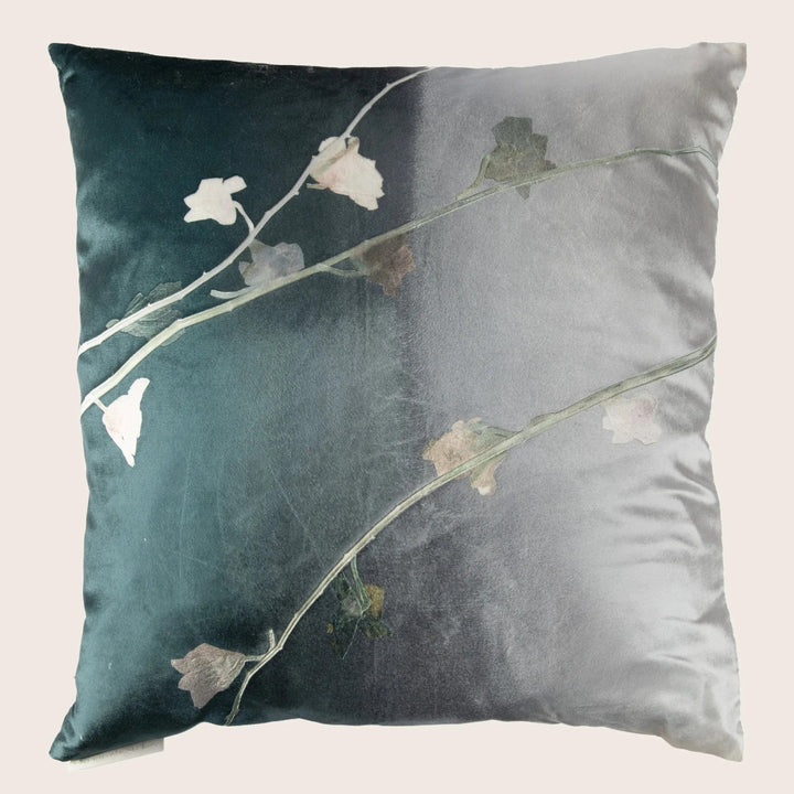 Ombre Orchid Malachite Pillow