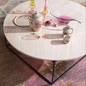 Cadence Travertine Coffee Table - hover