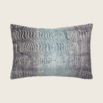 Torsion Woven Jacquard Lumbar Pillow Storm