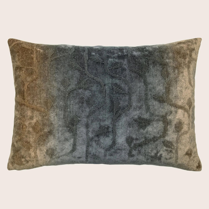 Rousseau Woven Jacquard Lumbar Pillow Maize