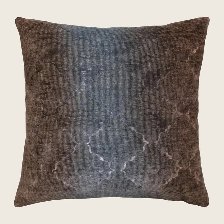 Medallion Woven Jacquard Pillow Agave