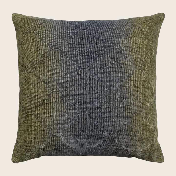 Medallion Woven Jacquard Pillow Cactus