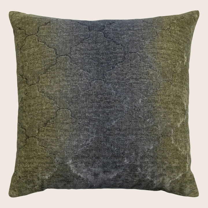 Medallion Woven Jacquard Pillow Cactus