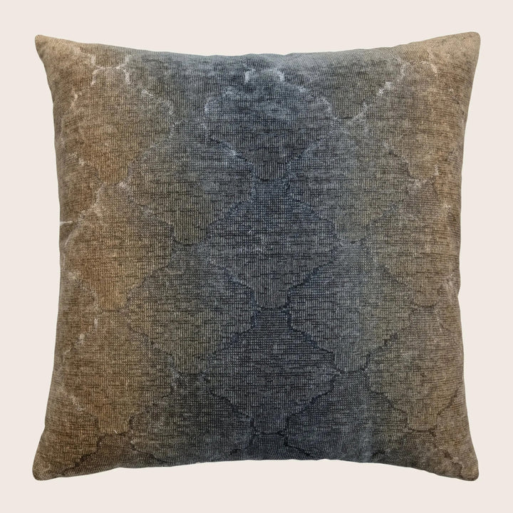 Medallion Woven Jacquard Pillow Maize