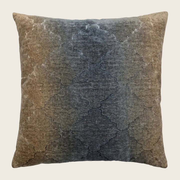 Medallion Woven Jacquard Pillow Maize