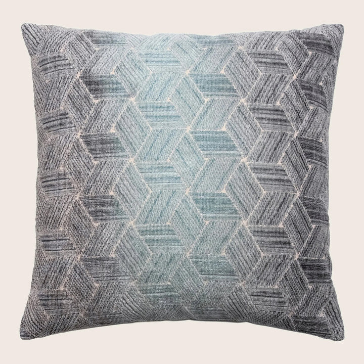 Entwined Woven Jacquard Pillow Storm