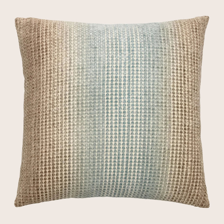 Morpho Woven Jacquard Pillow Agave