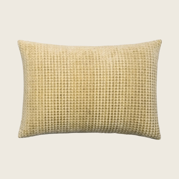 Morpho Woven Jacquard Lumbar Pillow Gold