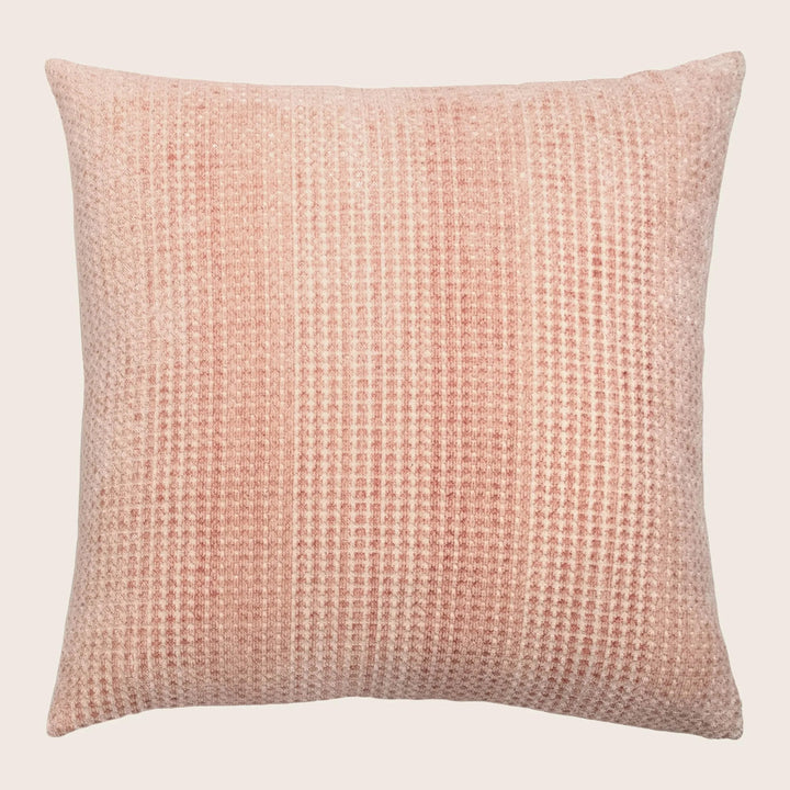 Morpho Woven Jacquard Pillow Peach