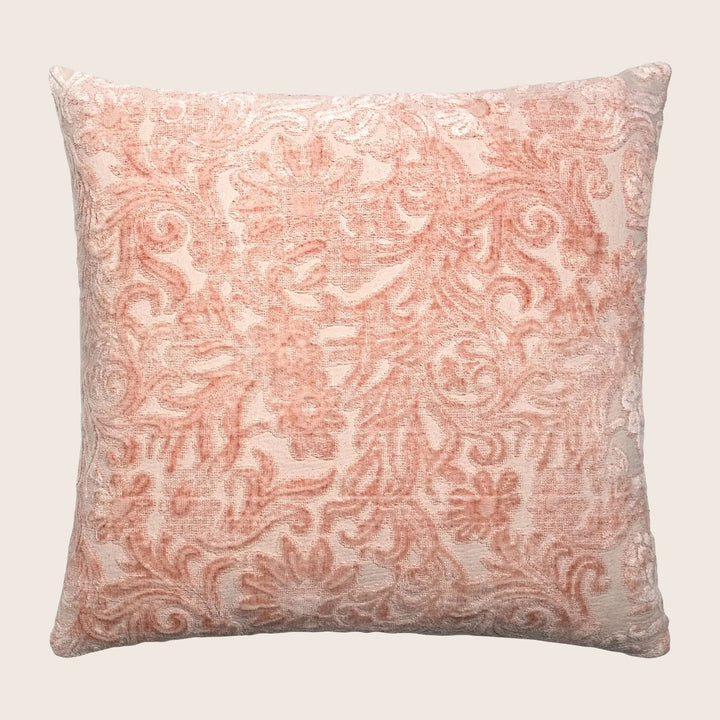 Prospect Park Woven Jacquard Pillow Peach