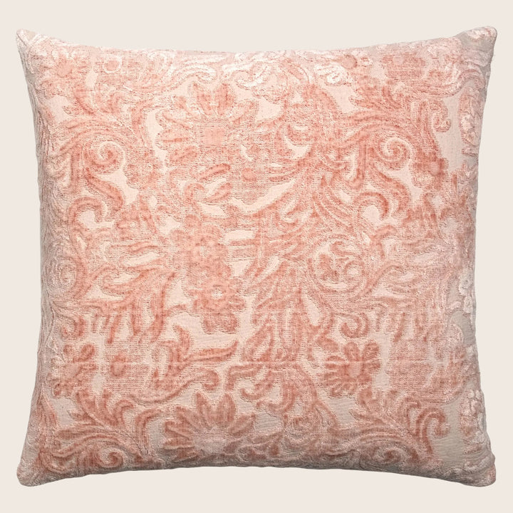 Prospect Park Woven Jacquard Pillow Peach