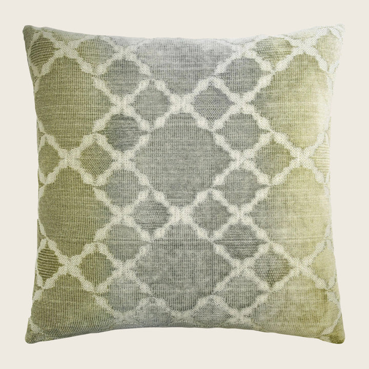 Trellis Woven Jacquard Pillow Cactus