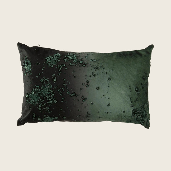 Mineral Ombre Kohl Cinder Lumbar Pillow