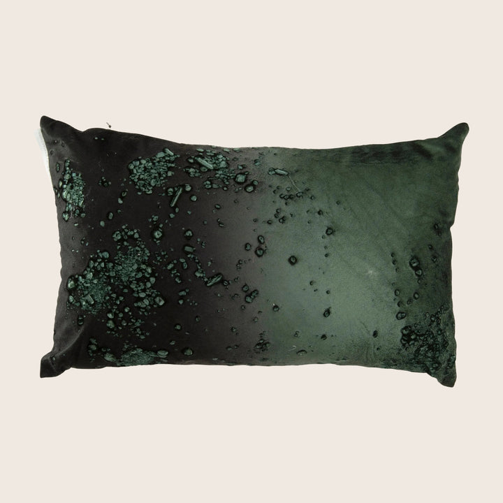 Mineral Ombre Kohl Cinder Lumbar Pillow