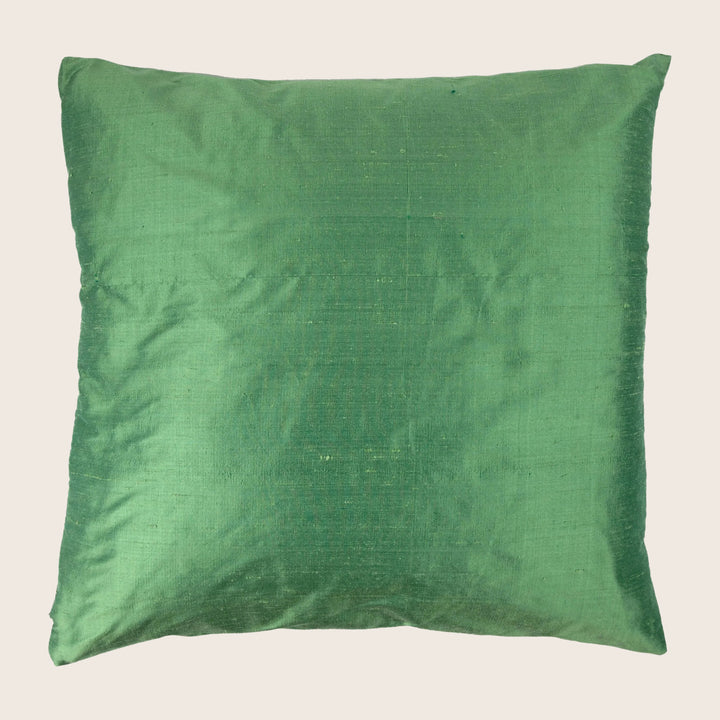 Dupioni Evergreen Pillow