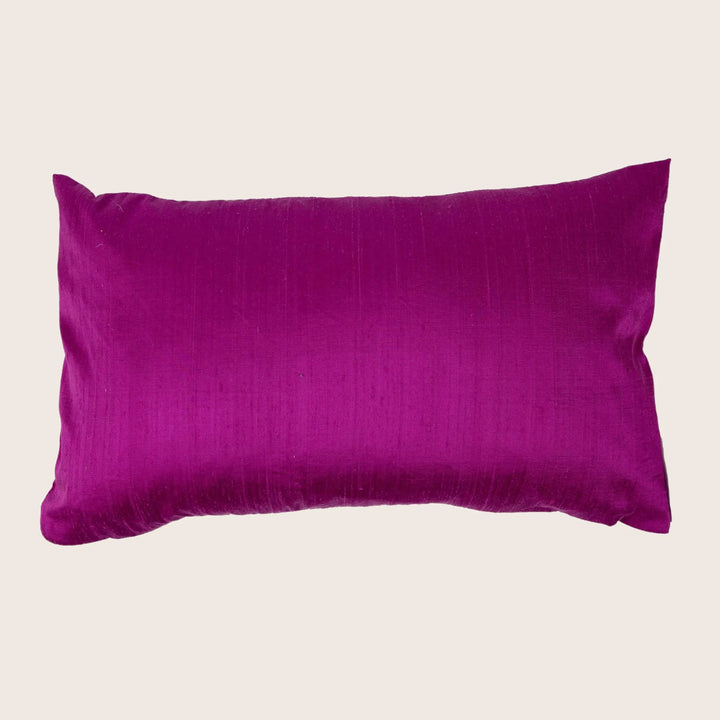 Dupioni Orchid Pillow