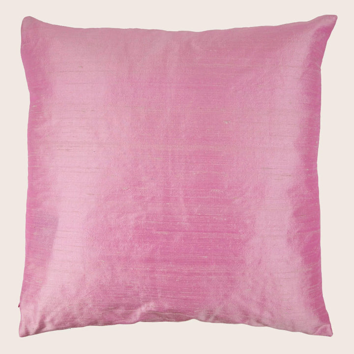 Dupioni Peony Pillow
