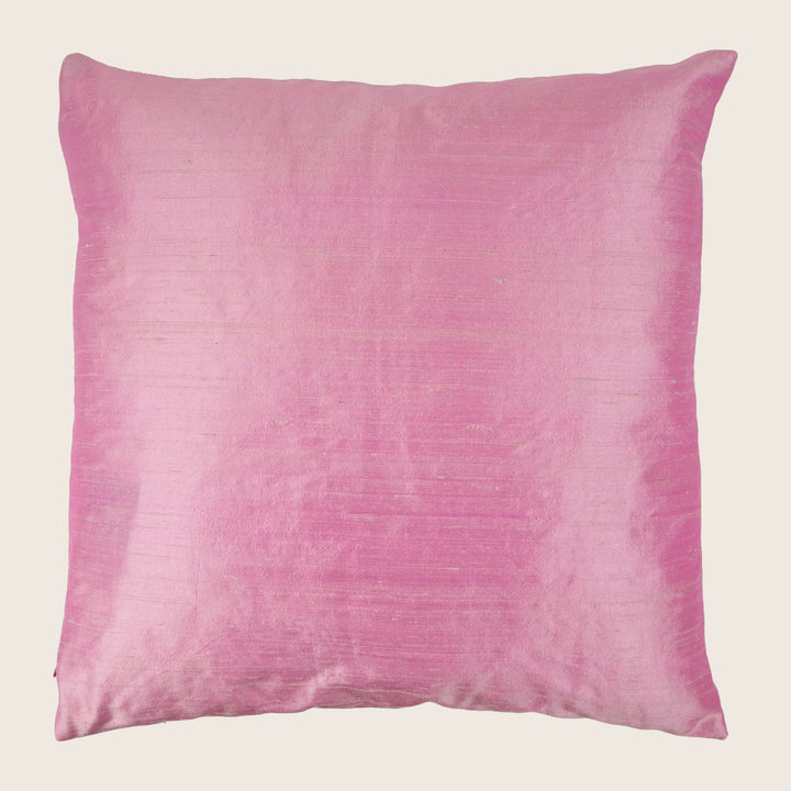 Dupioni Peony Pillow