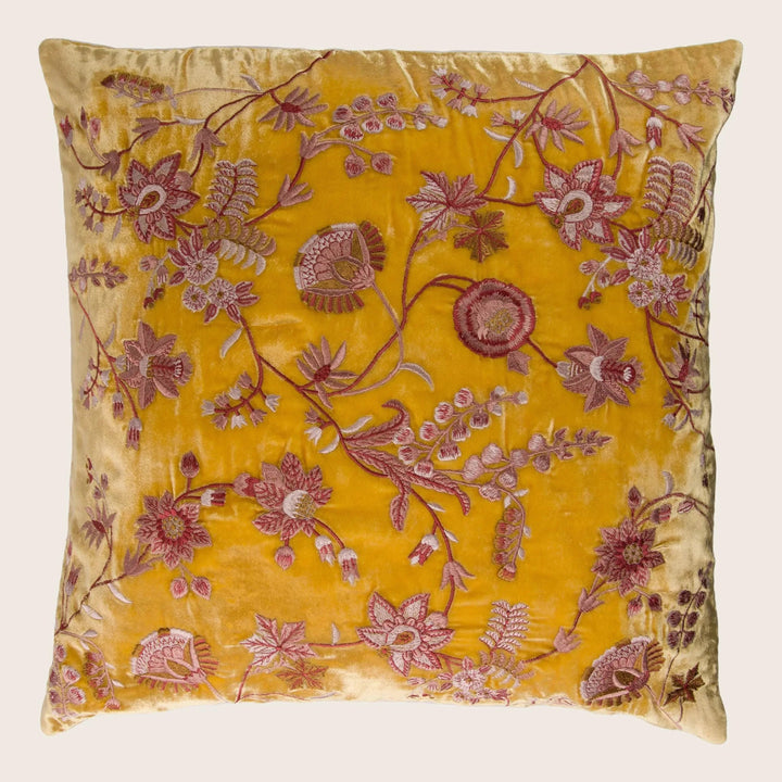 Madame Bovary Silk Velvet Pillow