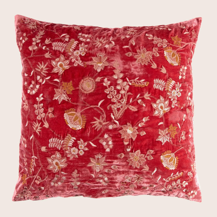 Madame Bovary Silk Velvet Pillow