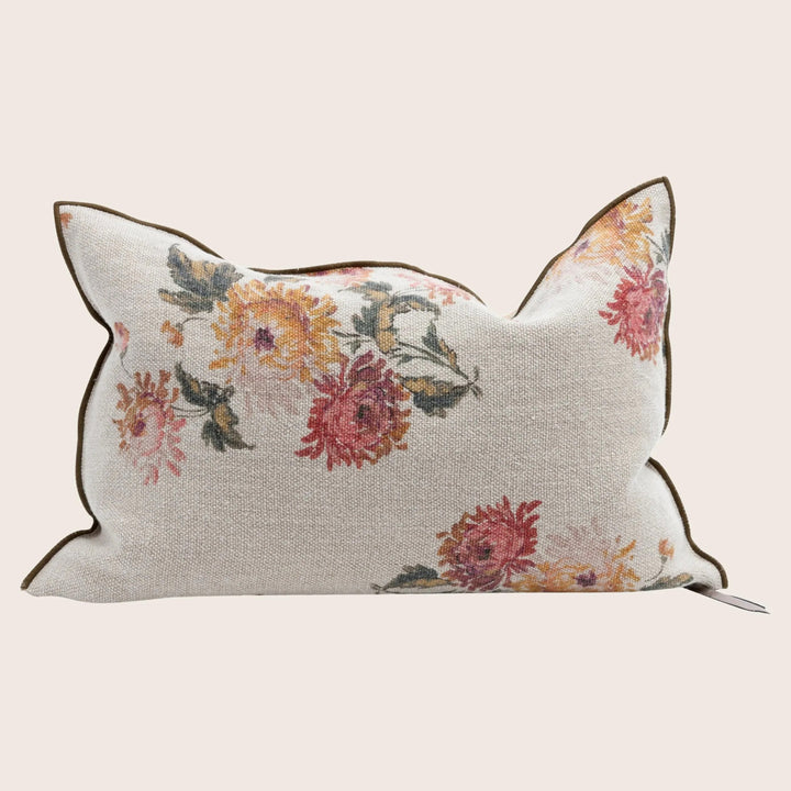Imperial Bouquet Linen Pillow