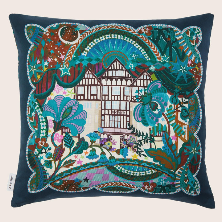 The Liberty Stage Pillow, Teal
