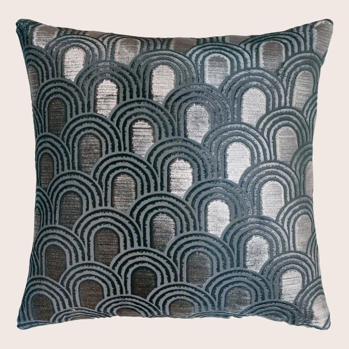 Endless Velvet Pillow Gunmetal