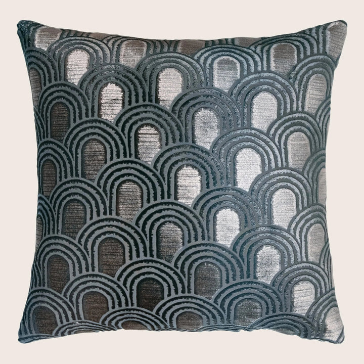 Endless Velvet Pillow Gunmetal