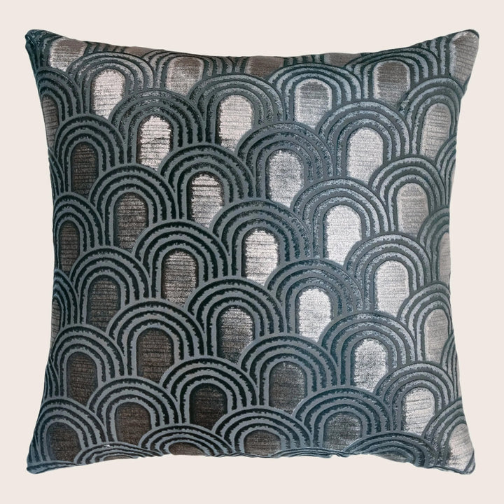 Endless Velvet Pillow Gunmetal