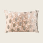 Endless Velvet Lumbar Pillow Latte