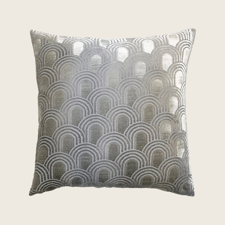 Endless Velvet Pillow Nickel