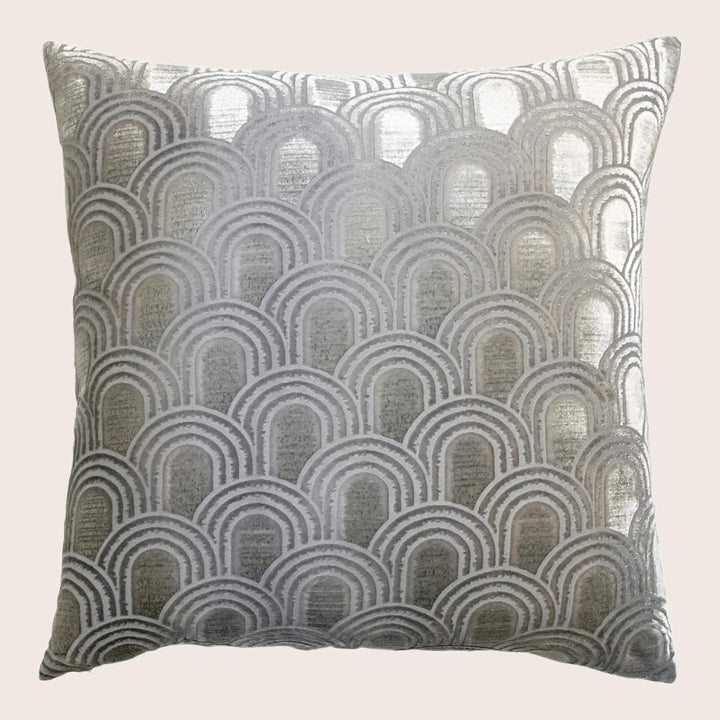 Endless Velvet Pillow Nickel