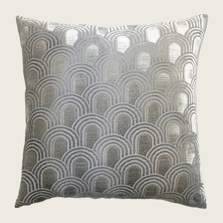Endless Velvet Pillow Nickel