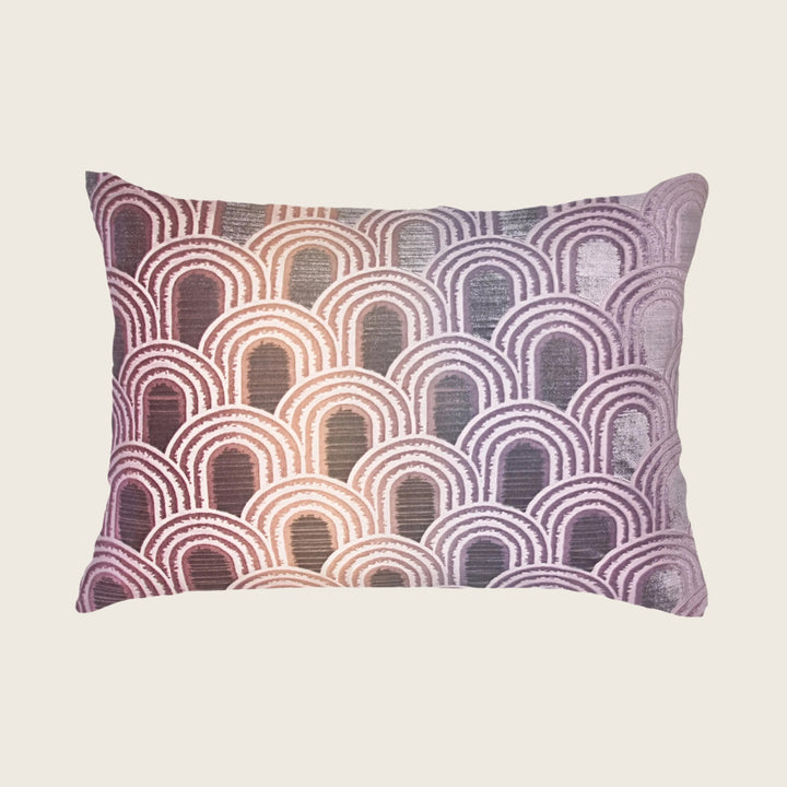 Endless Velvet Lumbar Pillow Opal