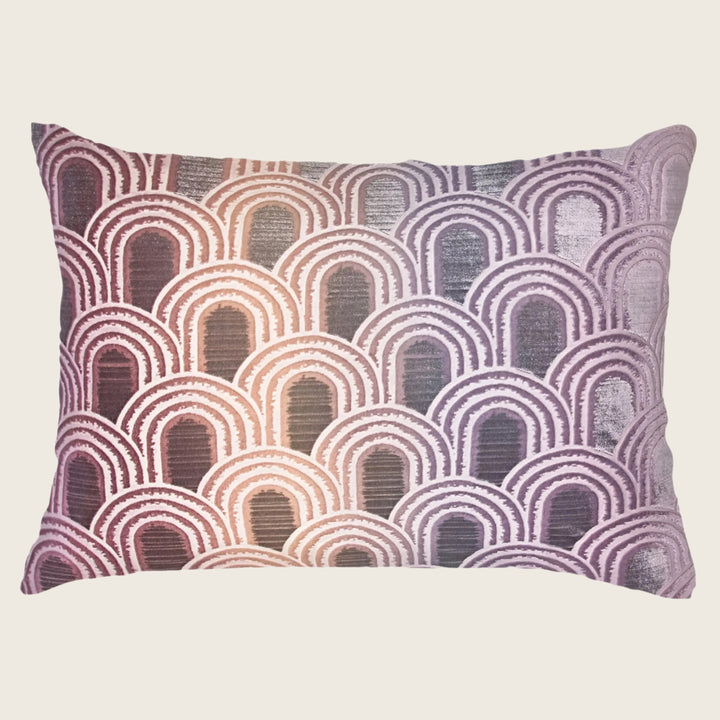 Endless Velvet Lumbar Pillow Opal