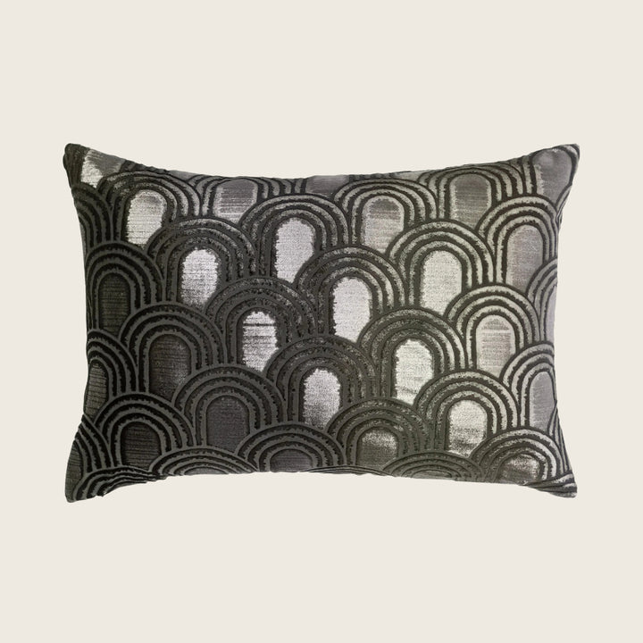 Endless Velvet Lumbar Pillow Oregano