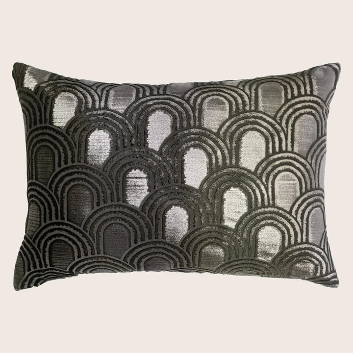 Endless Velvet Lumbar Pillow Oregano