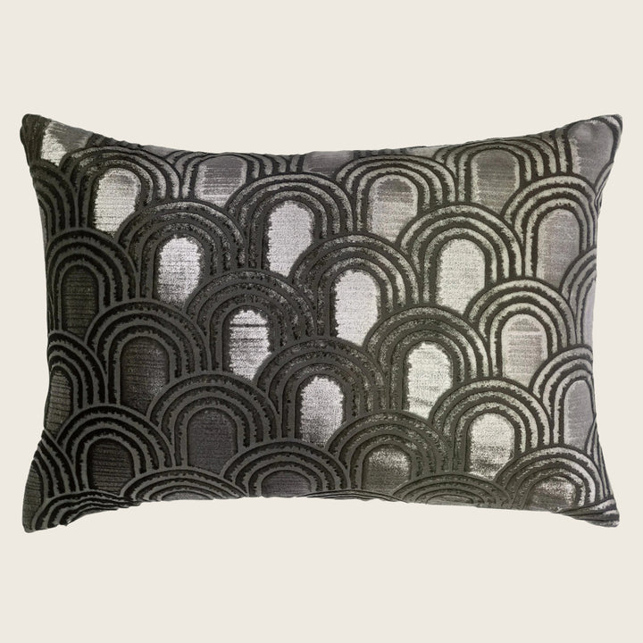 Endless Velvet Lumbar Pillow Oregano